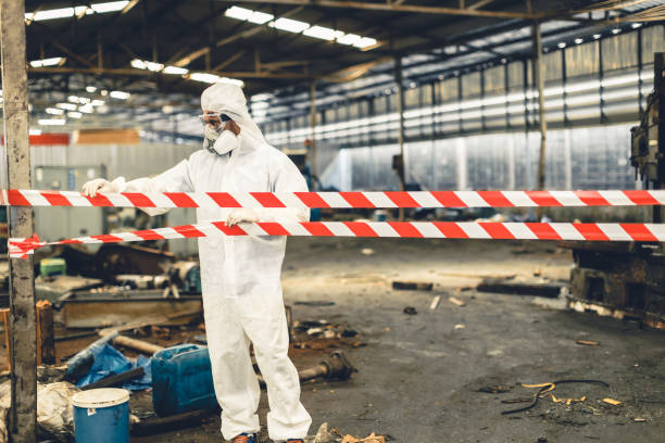 Professional Biohazard technician working in Rossville, GA